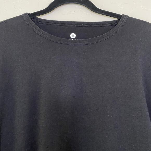 Solbari Black UPF 50+ Long Sleeve T-Shirt with Thumb Holes Size Large - Picture 2 of 9